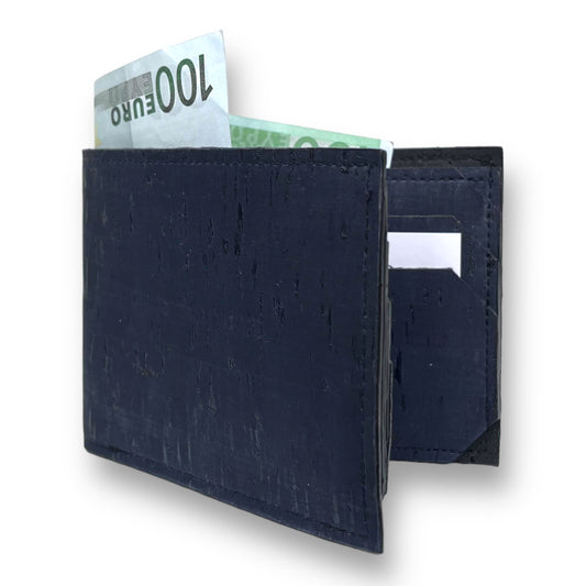 Blue Cork Bifold Wallet