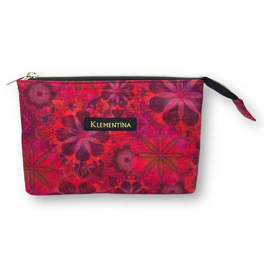 Red Floral Double Bag
