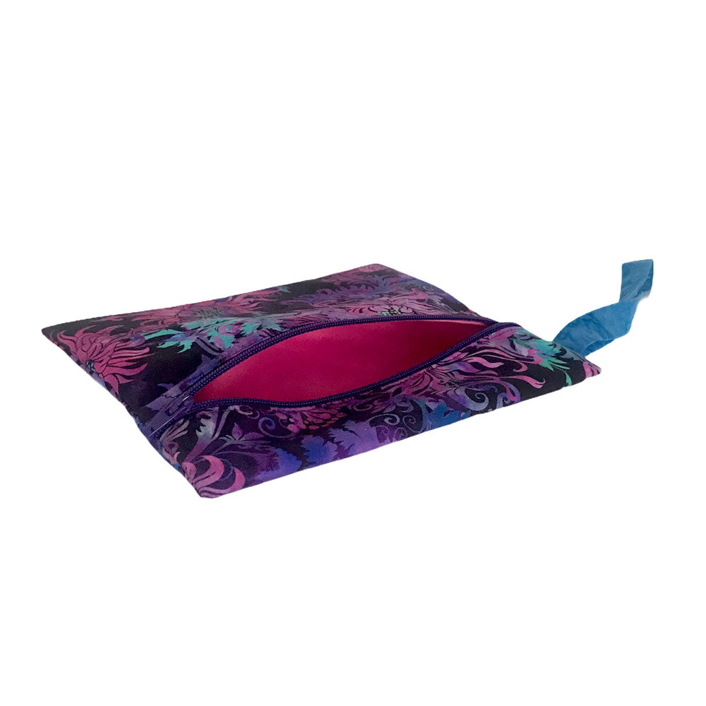 Wet Bag Purple Floral